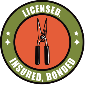 Licensed, Insured, Bonded badge