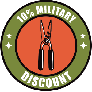 10% Military Discount badge
